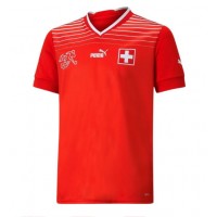 Camiseta Suiza Primera Equipación Mundial 2022 manga corta